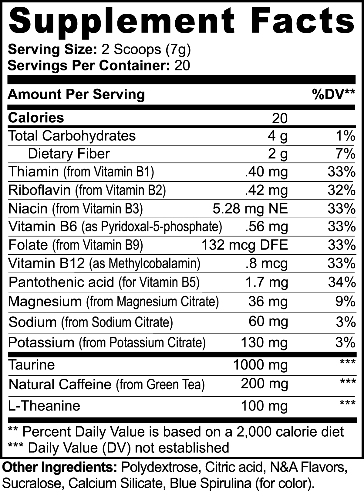 Neapolitan Horse Power Cotton Candy Energy Powder