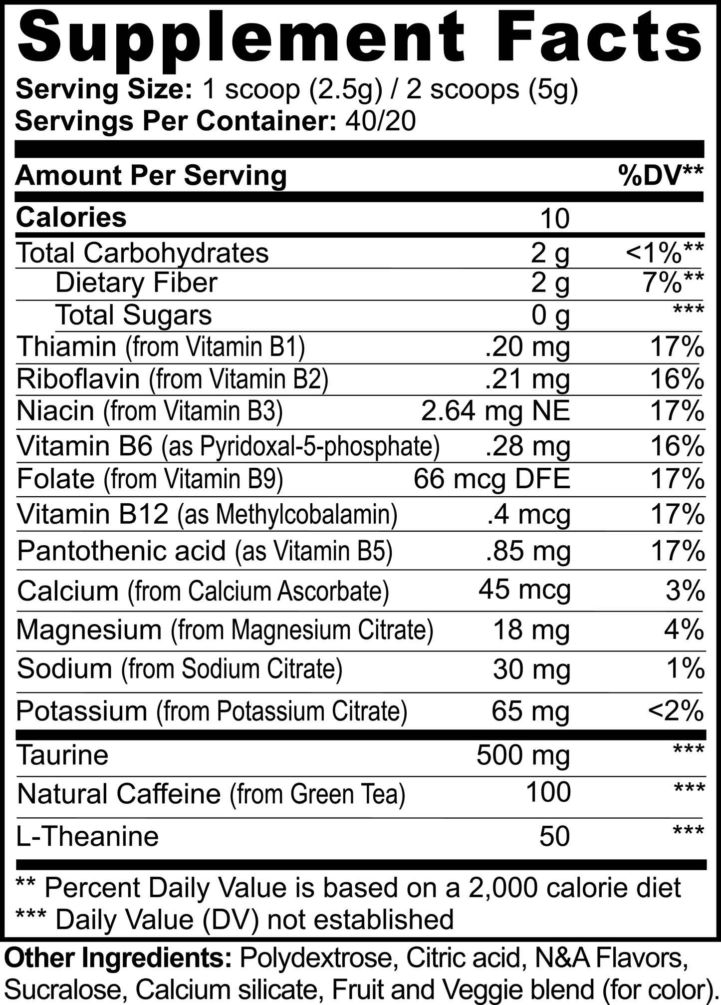 Mongolian Wild Horse Power Lychee Energy Powder