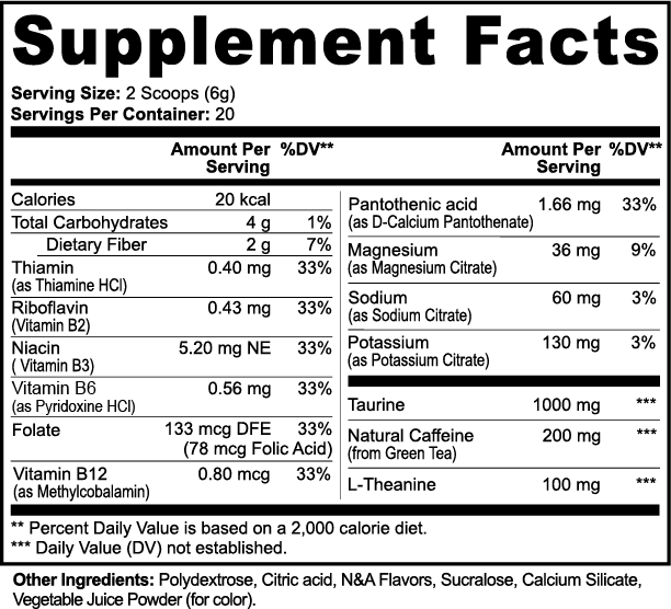 Dugout Yuzu Lemon Energy Blend