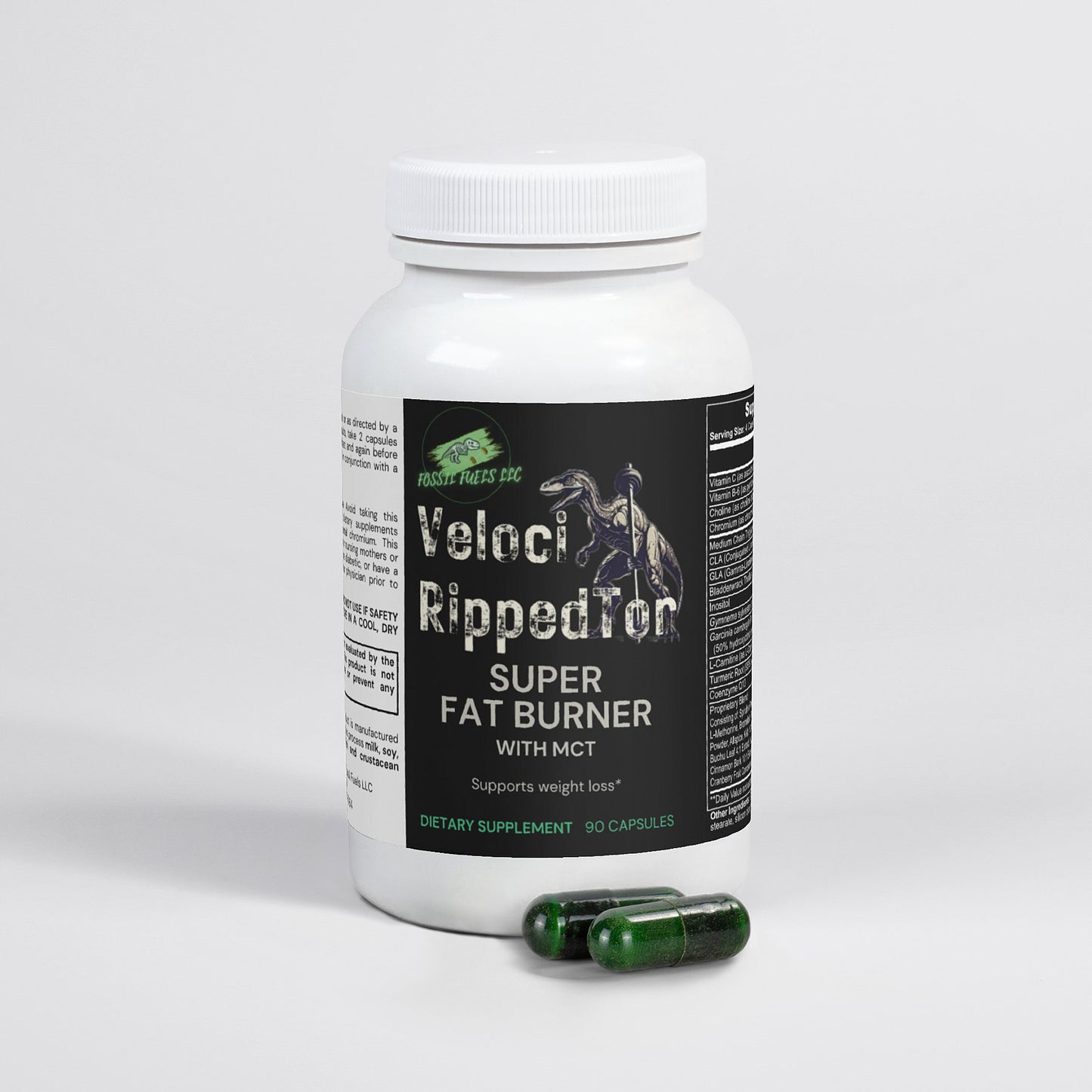 VelociRippedTor Super Fat Burner with MCT