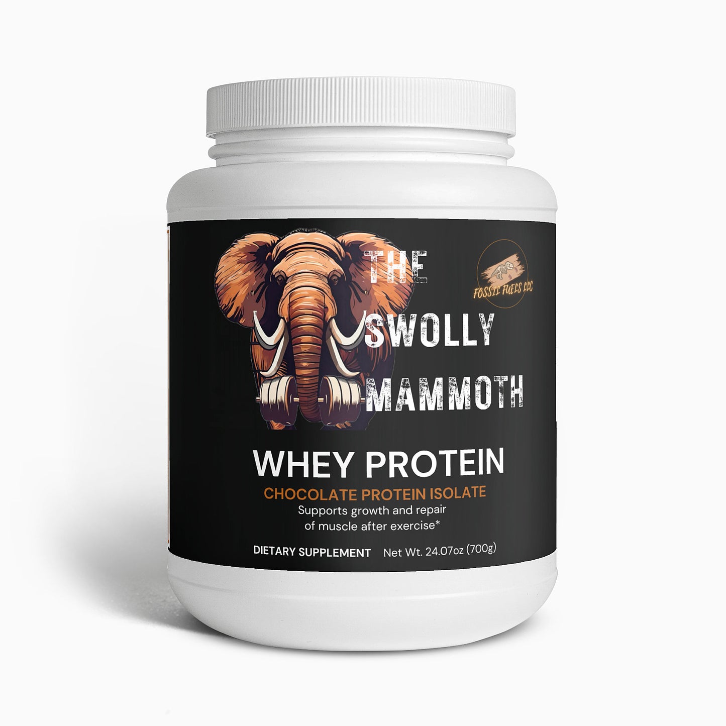 The Swolly Mammoth 100% Whey Protein Isolate (Chocolate)