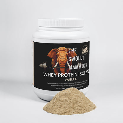 The Swolly Mammoth 100% Whey Protein Isolate (Vanilla)
