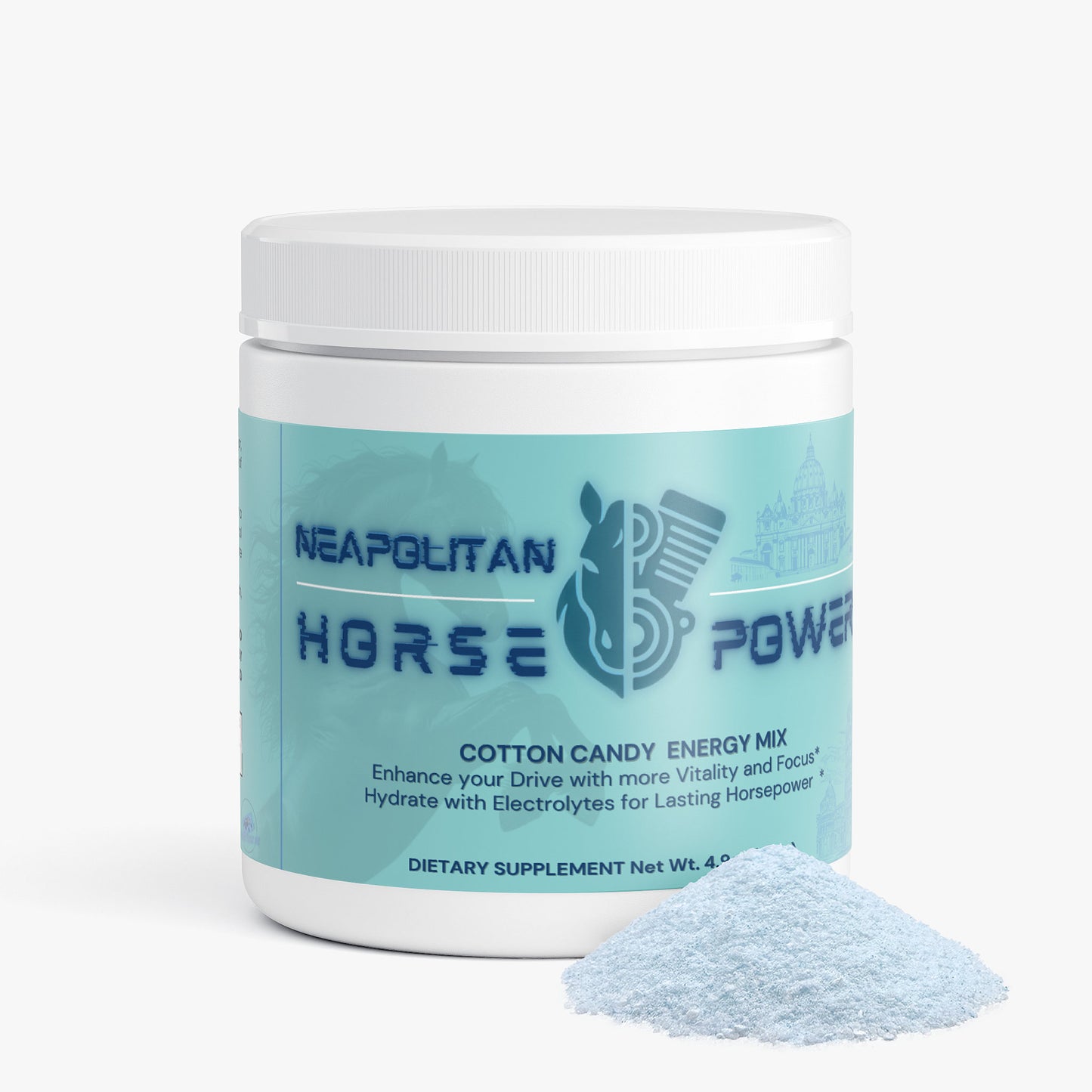 Horse Power Energy Mix: Neapolitan Horse (Cotton Candy)