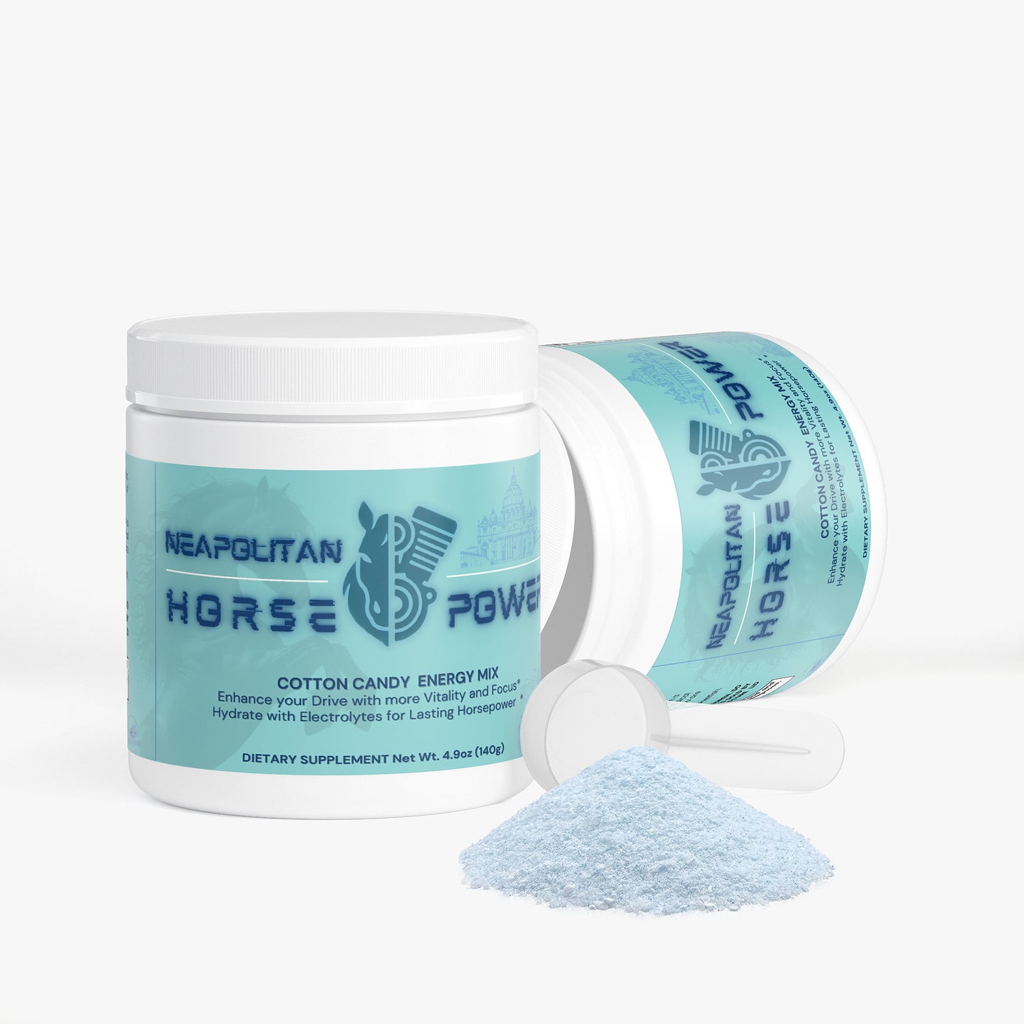 Horse Power Energy Mix: Neapolitan Horse (Cotton Candy)