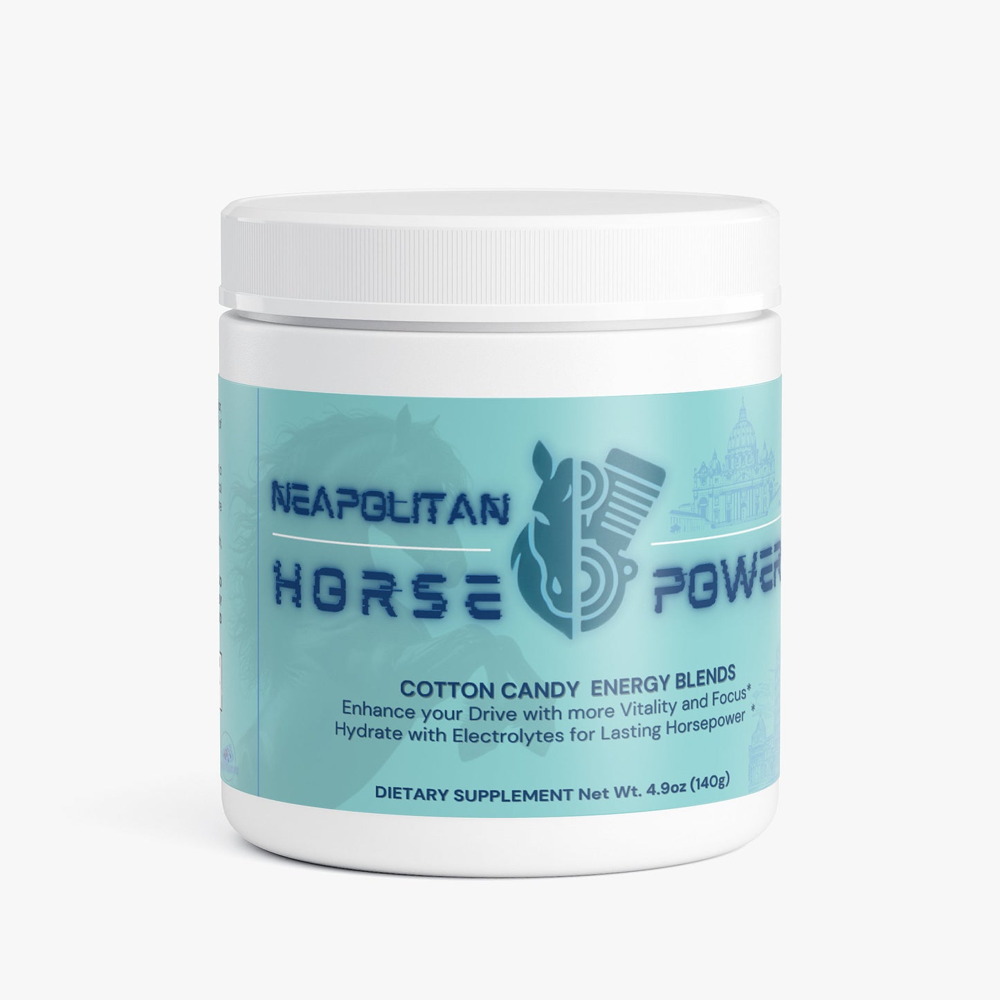 Horse Power Energy Mix: Neapolitan Horse (Cotton Candy)