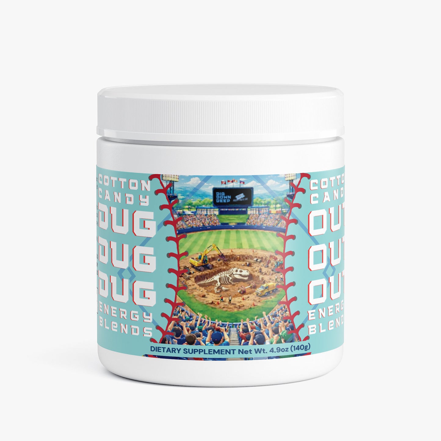 Dugout Cotton Candy Energy Blend