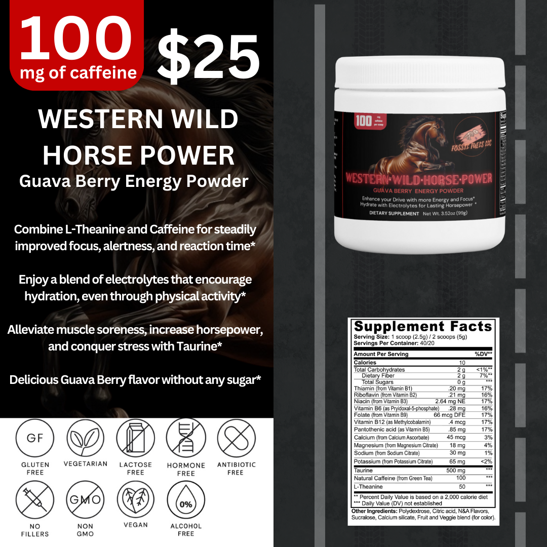 Western Wild Horsepower Guava Berry Energy Powder