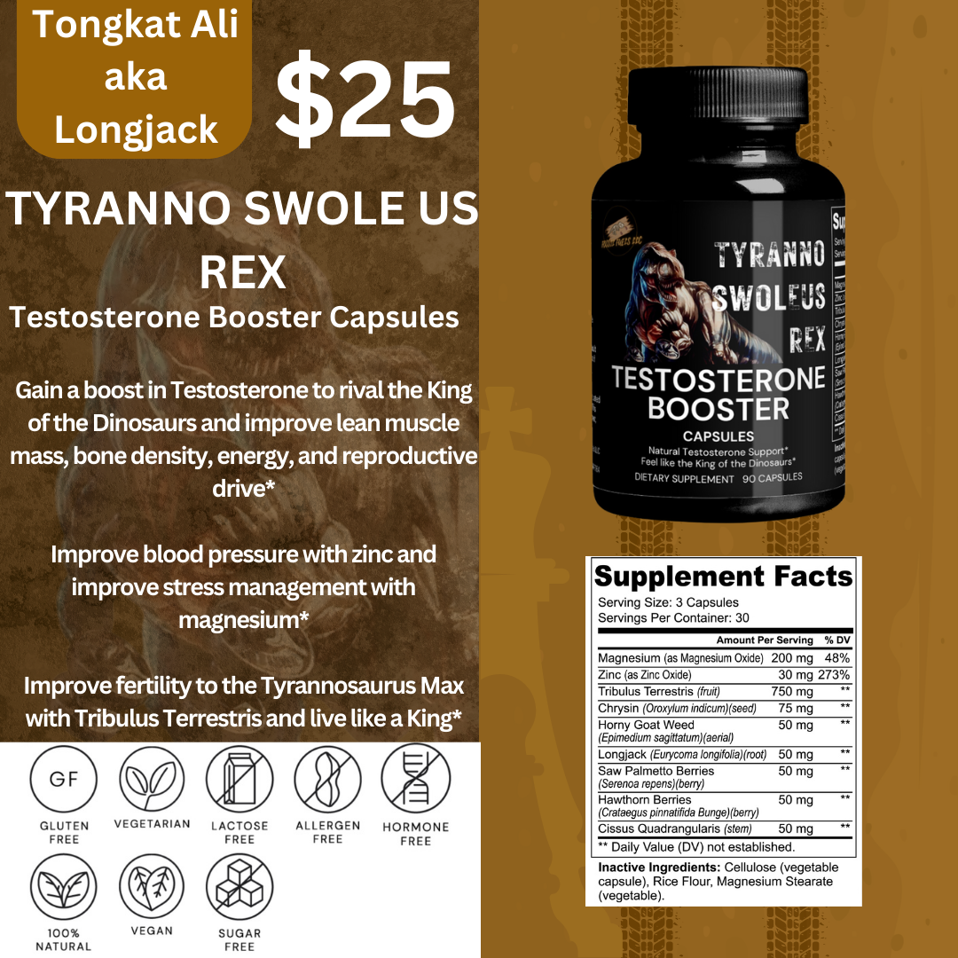 TyrannoSwoleUs Rex Testosterone Booster