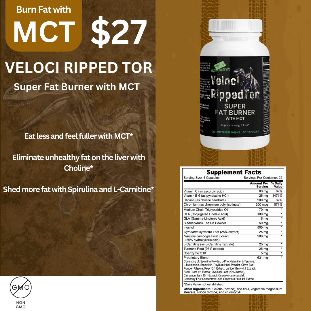 VelociRippedTor Super Fat Burner with MCT