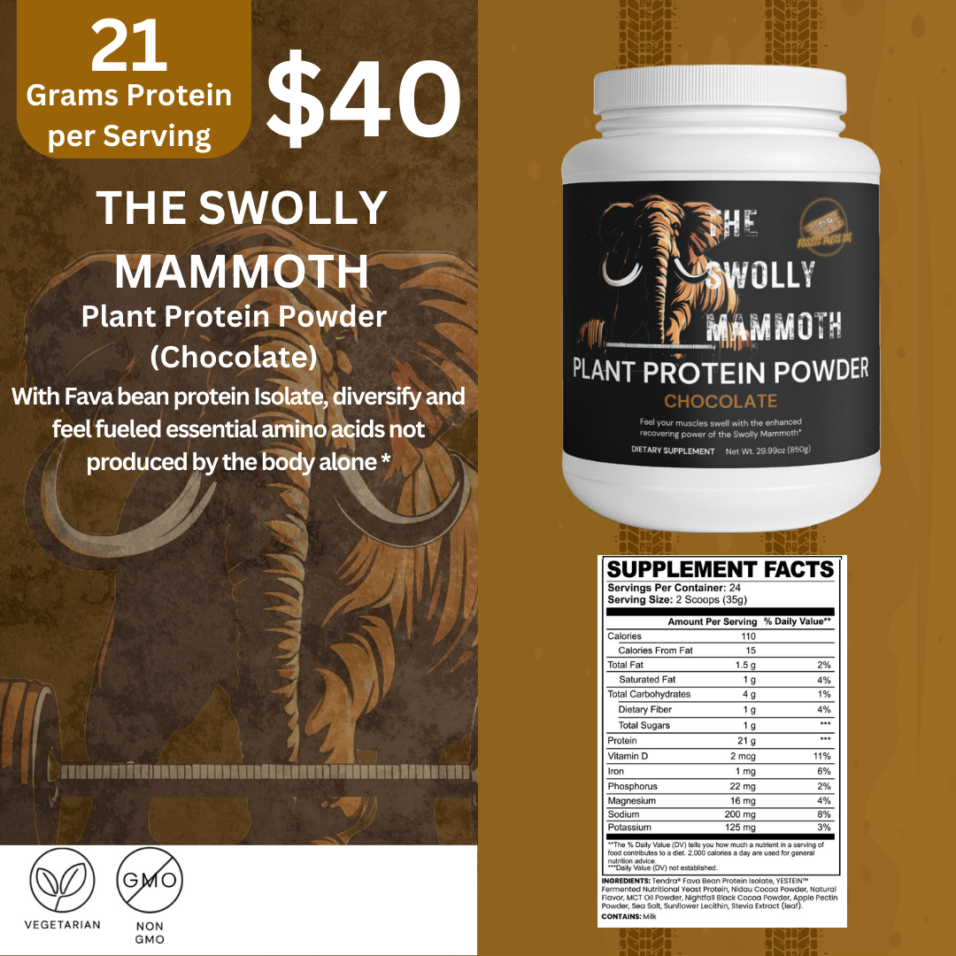 The Swolly Mammoth Chocolate Plant Protein