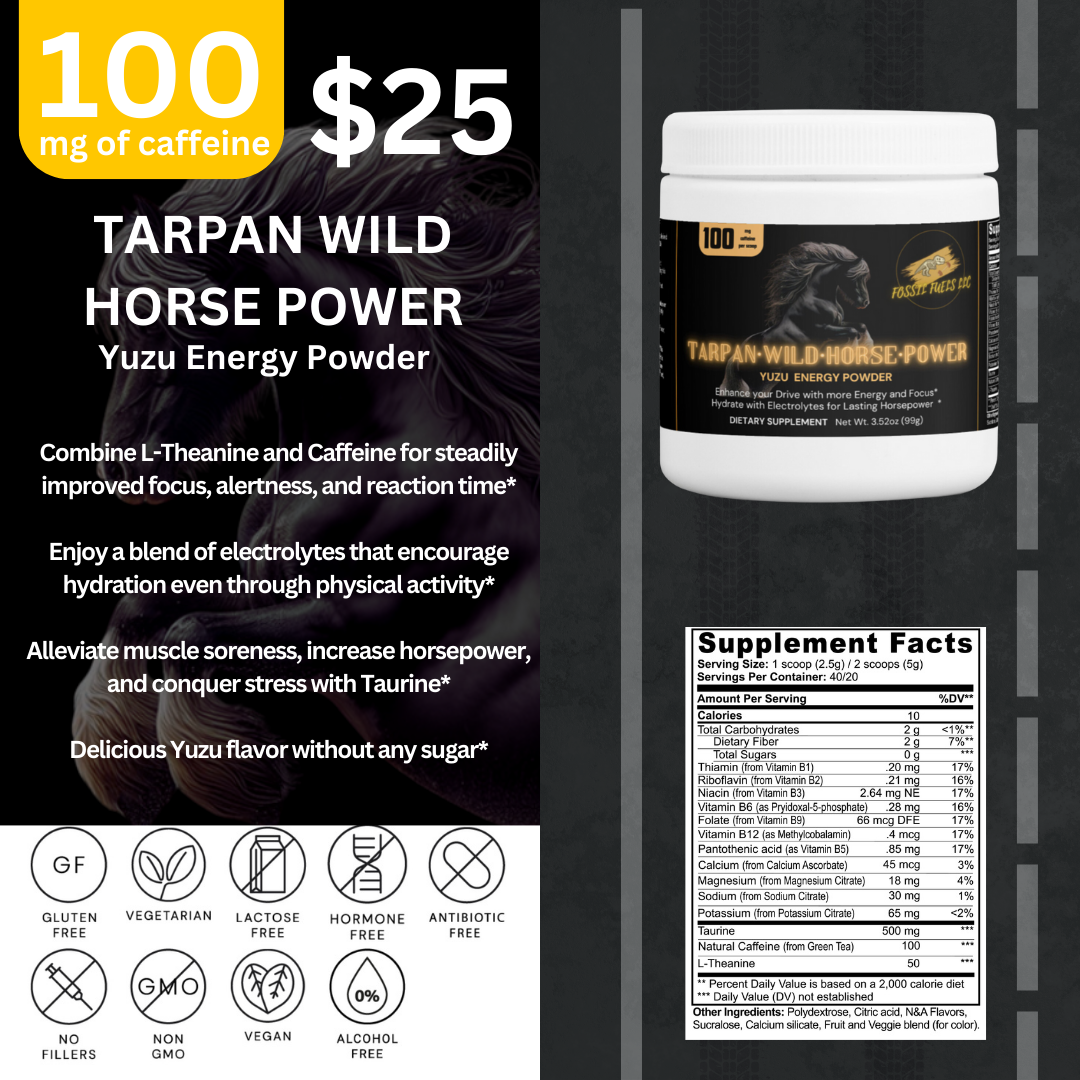 Tarpan Wild Horse Power Yuzu Energy Powder