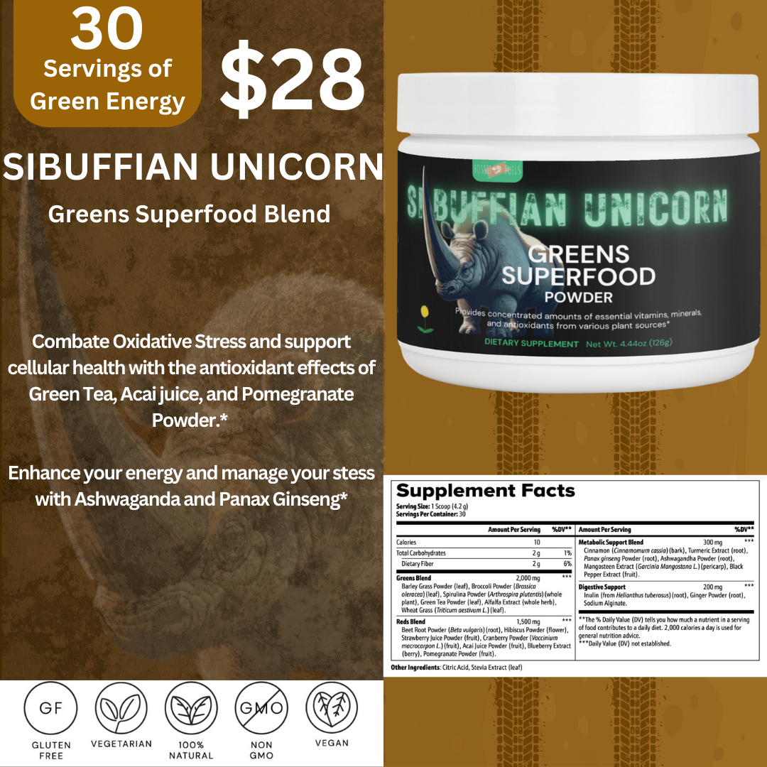 SiBuffian Unicorn Greens Superfood Blend